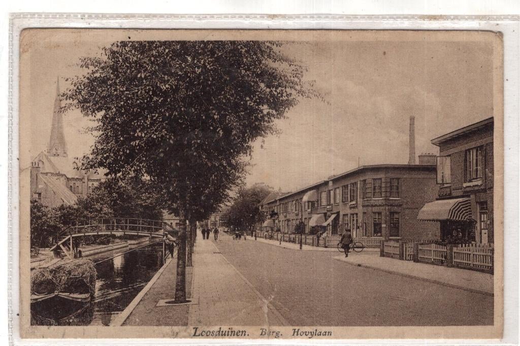 Den Haag Loosduin Hooylaan Artur Klitzsch no. 989, Verzenden, 1920 tot 1940, Gelopen, Zuid-Holland