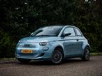 Fiat 500 24kWh 70pk Aut 2022 Blauw, Stof, 50 €/maand, Zwart, Metallic lak