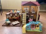 Sylvanian family speelset met huis, Ophalen, Zo goed als nieuw, Poppenhuis
