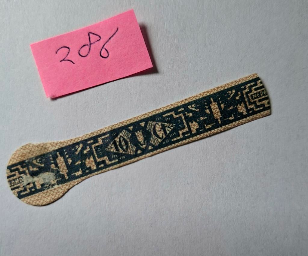 Sigarenbandje  / accijns        GARVELINK    NR 286, Verzamelen, Ophalen of Verzenden, Gebruikt, Sigarenbandjes