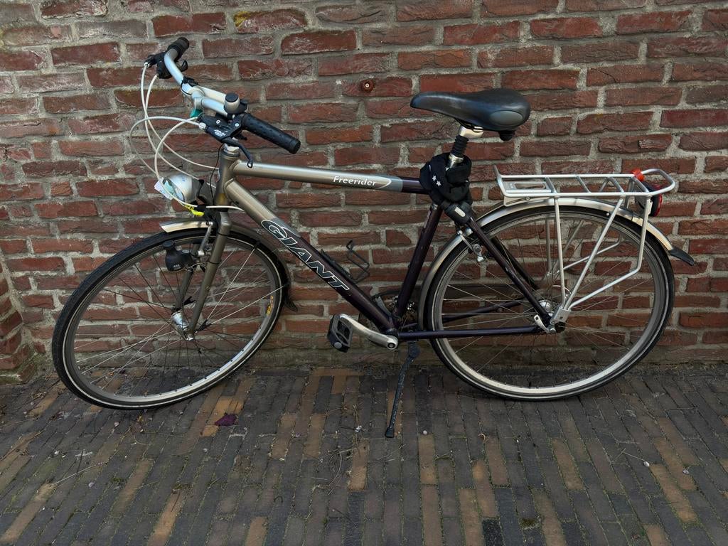 Giant Freerider Hybride Heren Klusfiets, Fietsen en Brommers, Fietsen | Heren | Herenfietsen, Ophalen, Zo goed als nieuw, Giant