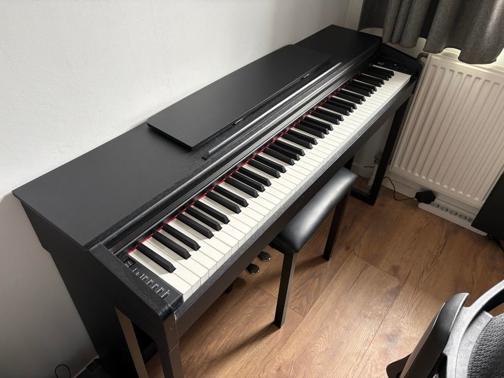 Elektrische piano - Zo goed als nieuw, Ophalen, Zwart, Digitaal, Zo goed als nieuw