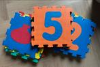 19 Foam Speelmatten Cijfers & Voertuigen - Zacht & Duurzaam, Ophalen, Zo goed als nieuw