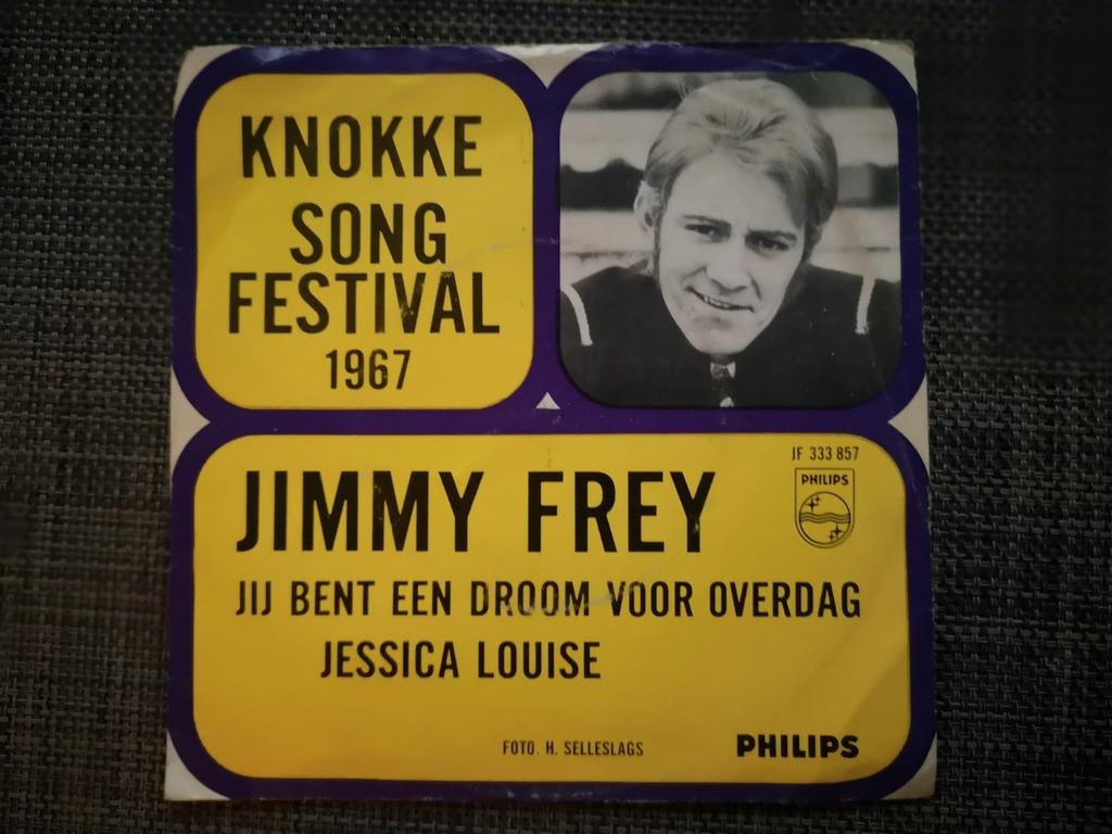 Vinyl singel Jimmy Frey - Jij Bent Een Droom Voor Overdag, Gebruikt, 7 inch, Single, Ophalen of Verzenden