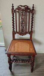 6 antieke eetkamerstoelen, Ophalen