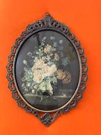 Vintage barokke lijst Italië met bol glas, Ophalen of Verzenden