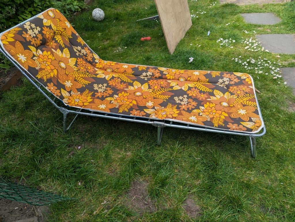 Vintage stretcher, Tuin en Terras, Ligbedden, Ophalen
