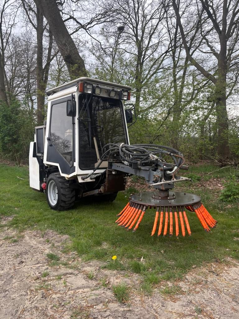 Nimos ontkruidborstel machine, Zakelijke goederen, Machines en Bouw | Tuin, Park en Bosbouw, Ophalen, Overige typen