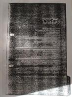 Norton werkplaatshandboek, Motoren, Ophalen of Verzenden, Overige merken