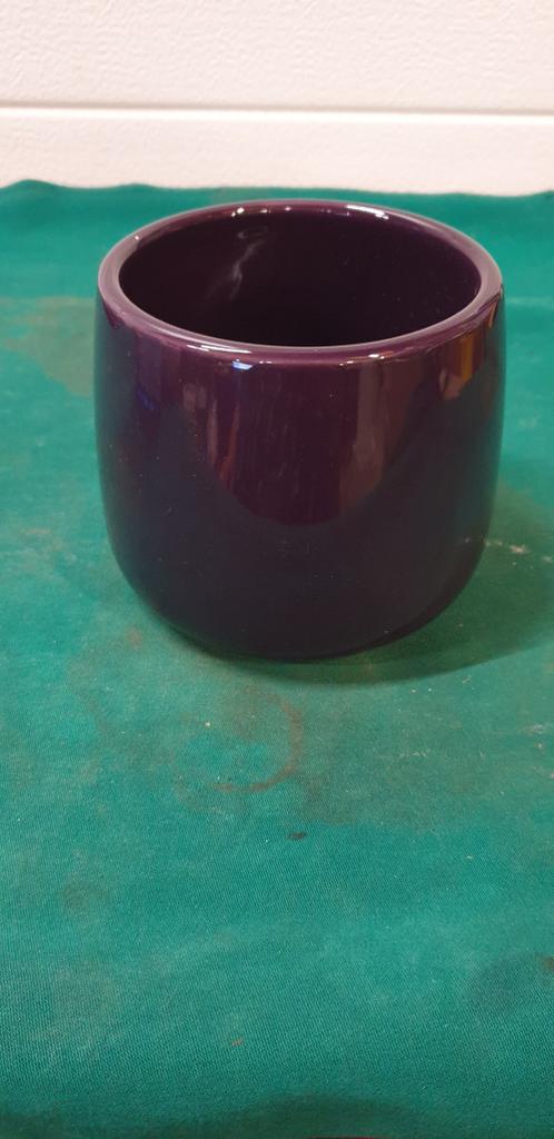 bloempot paars gina da aardewerk, Ophalen of Verzenden, 'T Olde Gre-j, Info@toldegrej.nl, Endepoelstraat 20f Didam