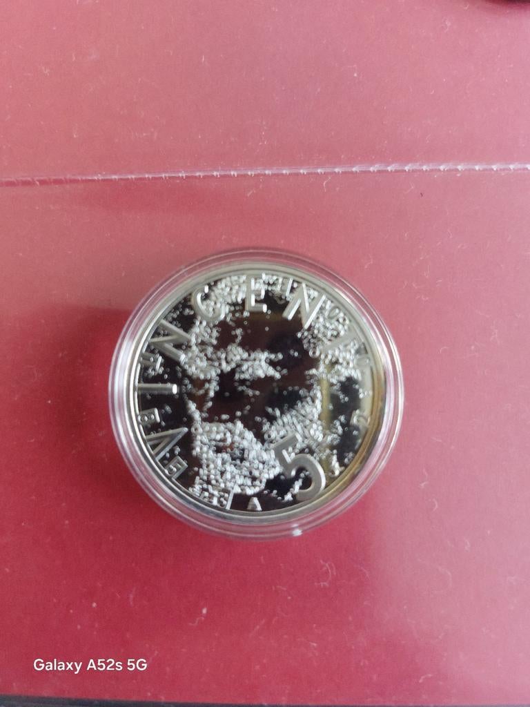 5 Euro muntstuk in cassette, Postzegels en Munten, Munten | Europa | Euromunten, Ophalen of Verzenden, Frankrijk, 5 euro, Losse munt