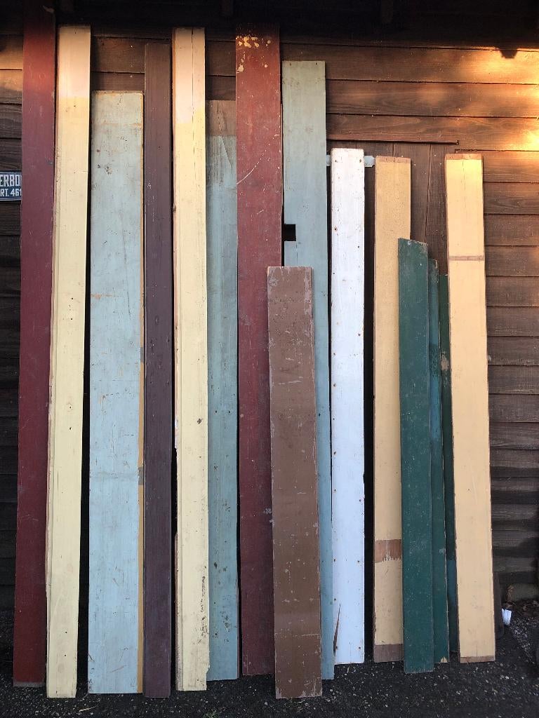 sloophout prachtige verschillende houten planken, Ophalen, Gebruikt, Minder dan 25 mm, Plank