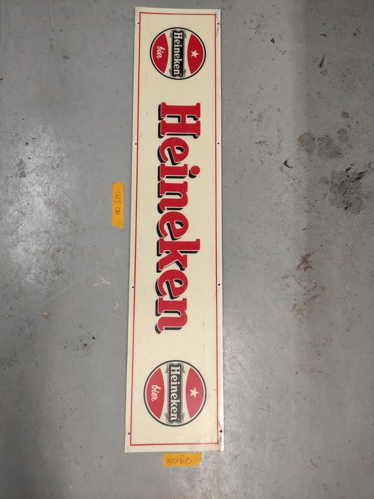 Heineken reclamebord fietsrek, Ophalen of Verzenden