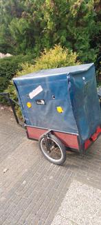 Stevige fietsaanhanger met huif, viskar, Fietsen en Brommers, Ophalen