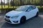 Seat Leon 1.8 TSI Dsg-7 FR * PDC * LED * Nieuwe koppeling *, 1227 kg, 4 cilinders, Leder en Stof, Wit