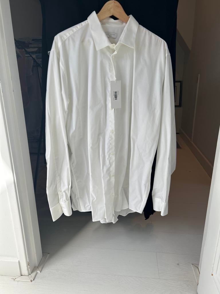 Labfresh regular overhemd, wit, maat XXL, nieuw, Ophalen of Verzenden, Nieuw, Wit, Overige halswijdtes