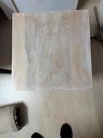 Teakhout bijzettafel gratis, Ophalen, Gebruikt, 50 tot 100 cm, 50 tot 100 cm