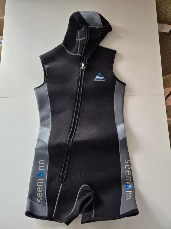 Seemann Sub Duikpak Wetsuit-overjas 7mm - Maat 54, Watersport en Boten, Duiken, Zo goed als nieuw, Duikpak, Ophalen of Verzenden