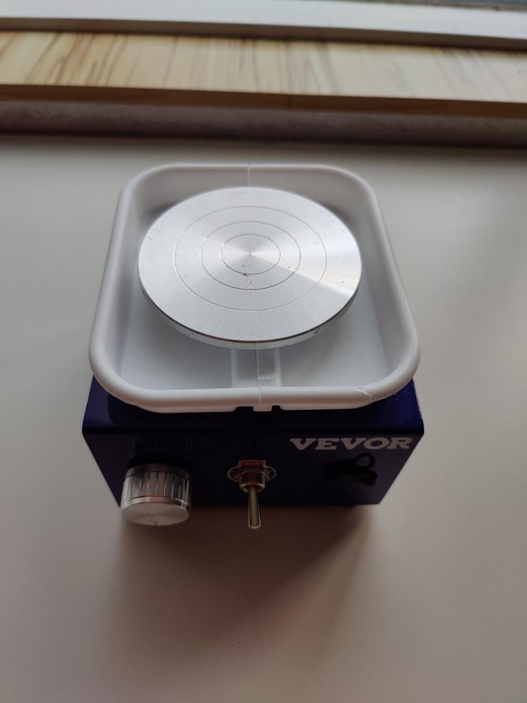 Vevor Mini Pottenbakkersschijf- diameter draaischijf = 10 cm, Hobby en Vrije tijd, Pottenbakken, Ophalen of Verzenden, Nieuw