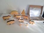 Mooie Houten speelset bosdieren, bomen zware kwaliteit., Ophalen of Verzenden, Zo goed als nieuw, Overige typen