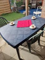 Tuin Tafel, Ophalen of Verzenden, Gebruikt, Rechthoekig, Kunststof