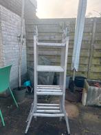 Multitrex 4x4 Opvouwbare Ladder - Gebruikt, Gebruikt, Ophalen of Verzenden, Ladder, Opvouwbaar of Inschuifbaar