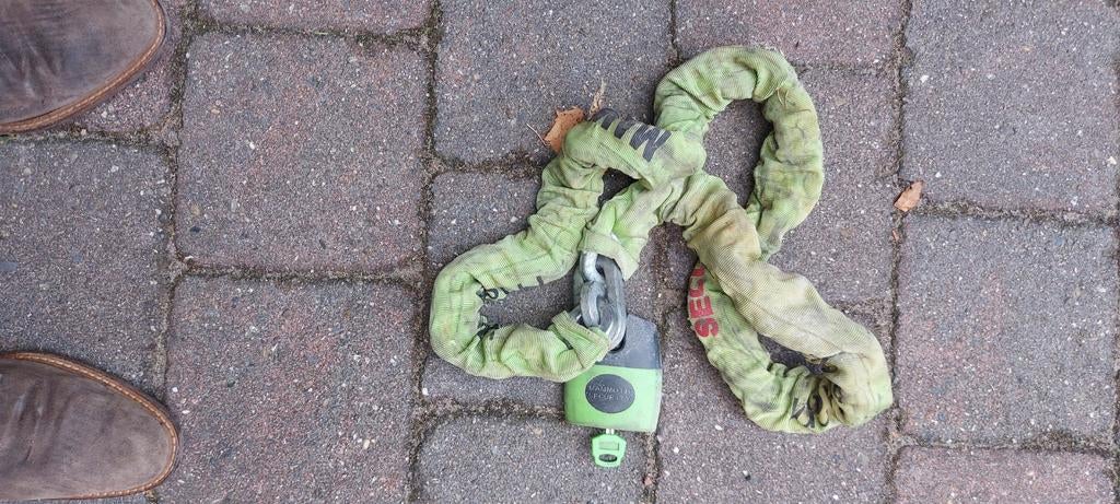 Gebruikt kettingslot voor motor, Ophalen of Verzenden, Gebruikt