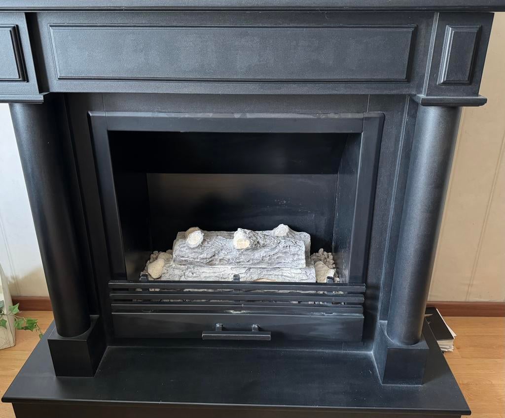 Open”gel”-haard!, Huis en Inrichting, Haarden, Ophalen, Gebruikt, Vrijstaande haard, Gelhaard