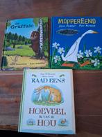 Kinderboeken: De Gruffalo, Moppereend, Raad Eens Hoeveel Ik, Boeken, Ophalen of Verzenden, Gelezen, Julia Donaldson, Joyce Dunbar, Sam McBratney