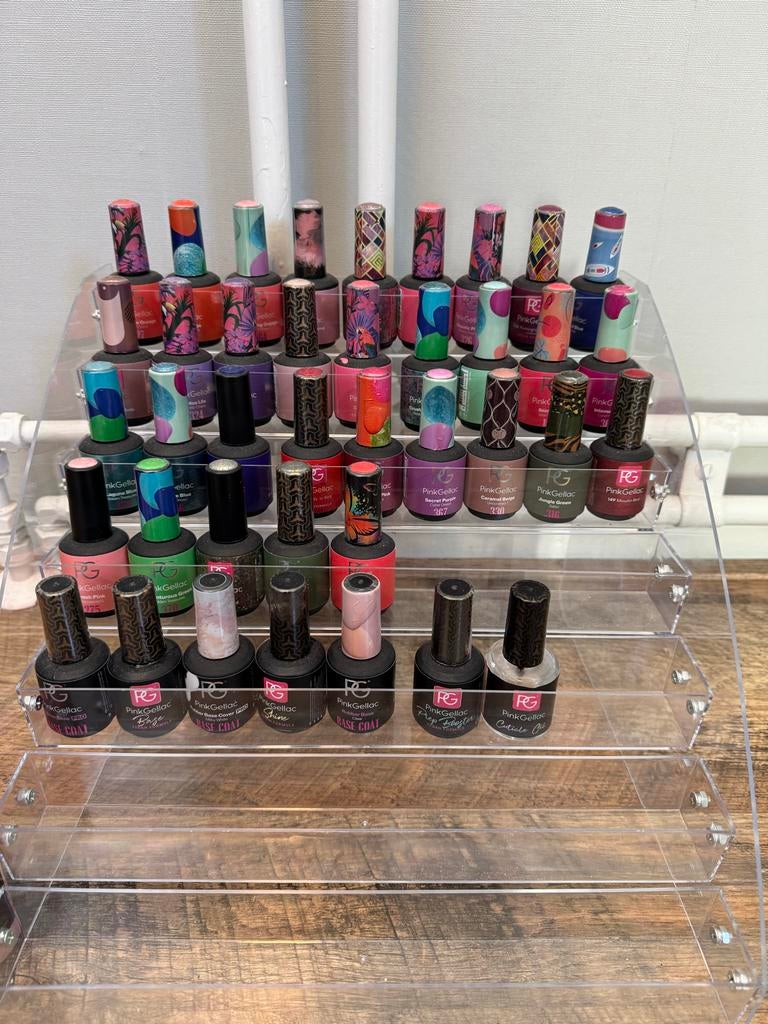 Pink gellac start pakket, Ophalen of Verzenden, Zo goed als nieuw, Overige kleuren, Handen en Nagels
