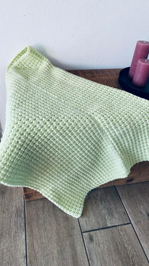 Zelfgehaakte dekens, Huis en Inrichting, Woonaccessoires | Plaids en Woondekens, Nieuw, Ophalen of Verzenden