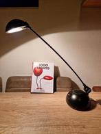 Post Modern Black Halogen Desk Lamp Space Age, Ophalen of Verzenden, Minder dan 50 cm