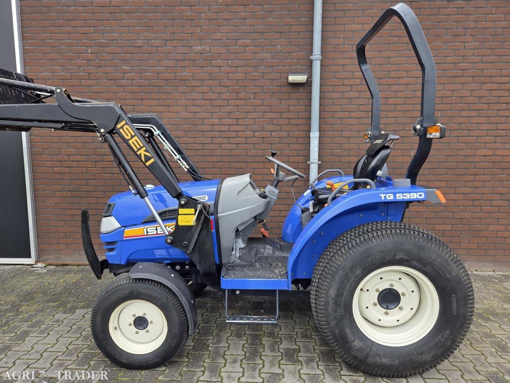 Iseki TG5390 4X4 Voorlader/ 860 Uren / 40Pk / Marge, Gebruikt, Niet opgegeven, Tot 80 Pk, Niet opgegeven