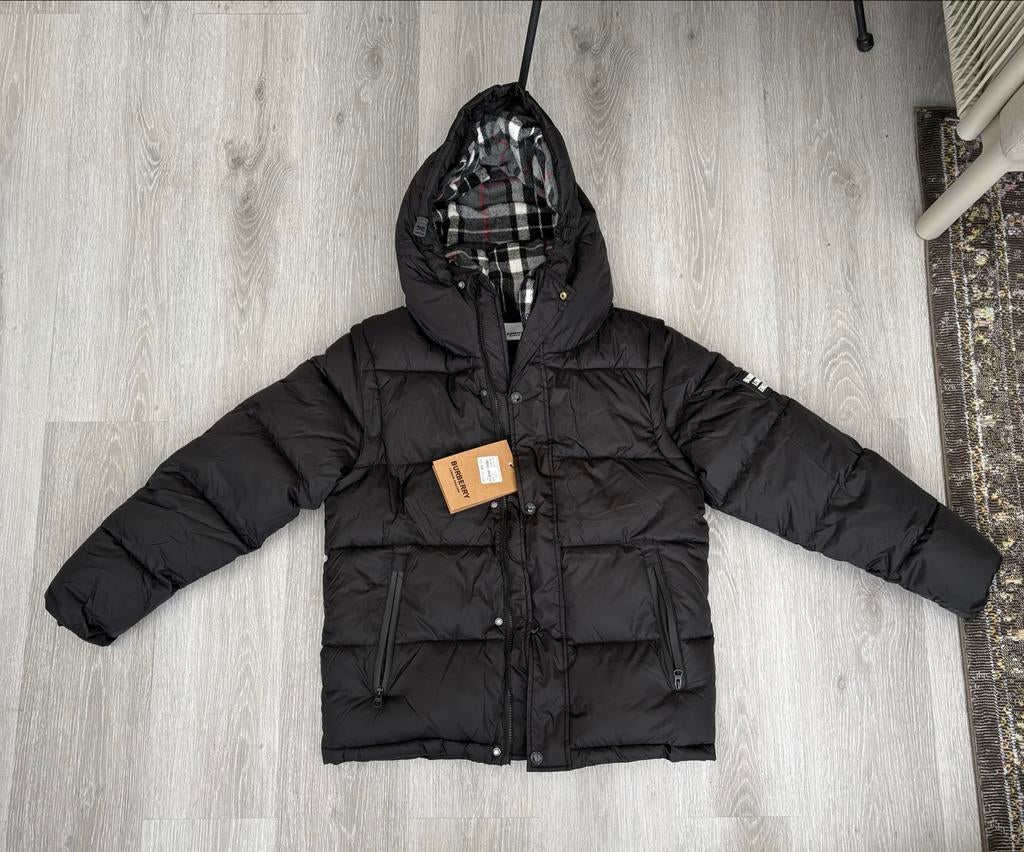 Burberry winterjas met afneembare mouwen, Kleding | Heren, Jassen | Winter, Nieuw, Maat 48/50 (M), Zwart, Ophalen of Verzenden