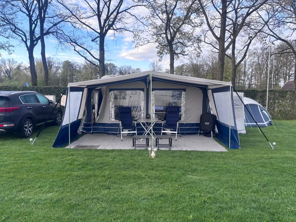 Complete voortent + luifel en Erker maat 11, Ophalen, Zo goed als nieuw