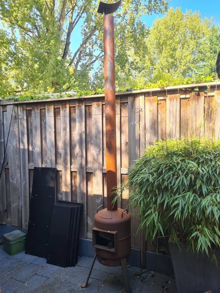 Terras vuurhaard, Tuin en Terras, Ophalen