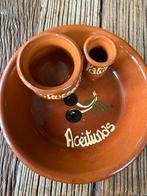 Keramieken Tapasschaal met Olijven en Pitjes Houders, Ophalen of Verzenden