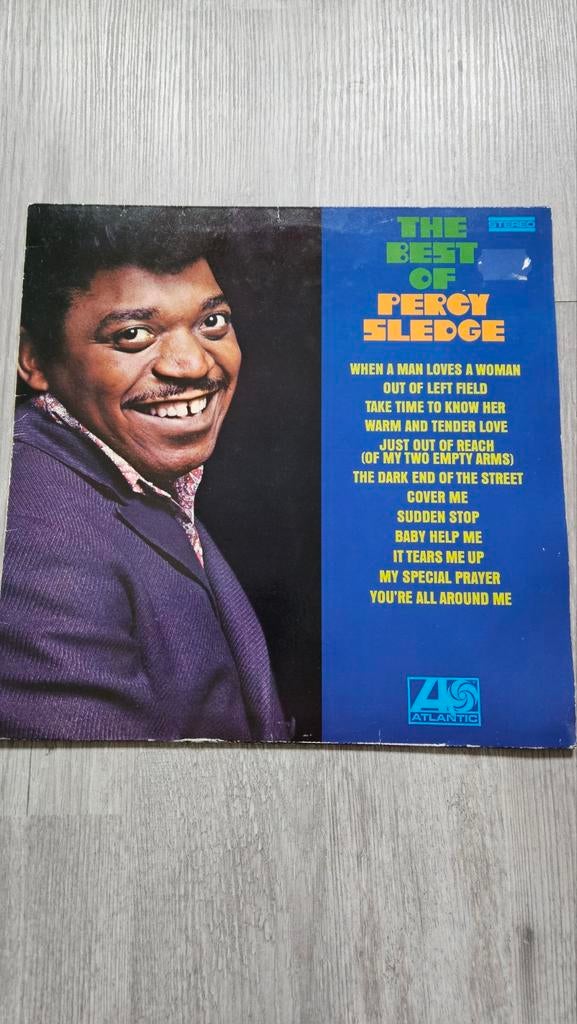 Percy Sledge - The Best Of Percy Sledge vinyl LP, Cd's en Dvd's, Vinyl | Pop, Ophalen of Verzenden, Gebruikt, 12 inch