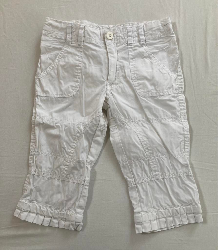 Witte short Frendz maat 116 - Ziet er nog prima uit!, Kinderen en Baby's, Kinderkleding | Maat 116, Ophalen of Verzenden, Gebruikt