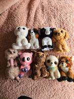 9 Ty Beanie Boos knuffels - Diverse dieren, Ophalen of Verzenden, Gebruikt, Hond