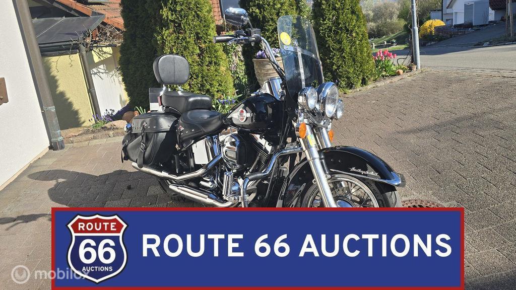 Harley-Davidson Heritage | 2016 | Route 66 Auctions, Auto's, Overige Auto's, Gebruikt, Overige carrosserieën, Zwart, Bedrijf