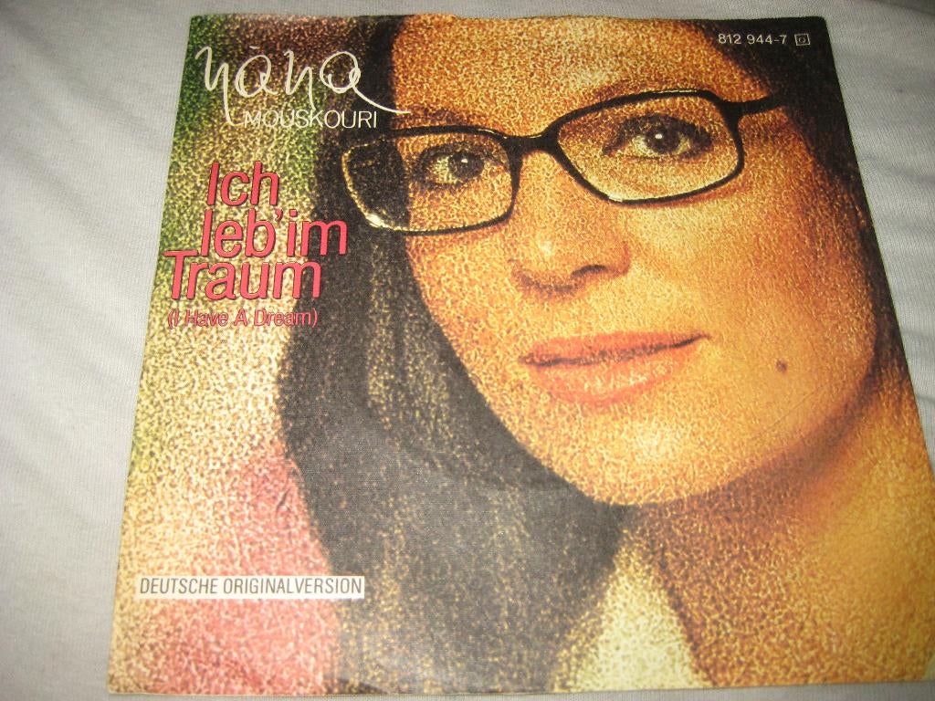 Nana Mouskouri: Ich leb` im Traum, Ophalen of Verzenden, Zo goed als nieuw, Pop, Single