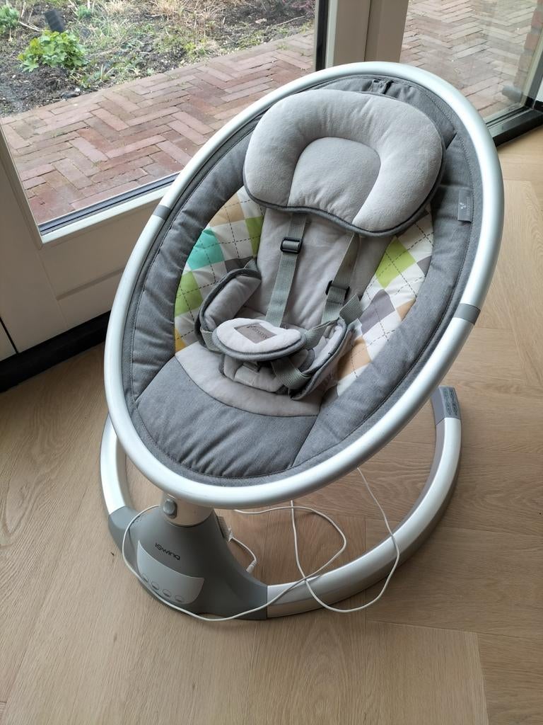 iSwing baby swing met muziek - Zo goed als nieuw, Ophalen
