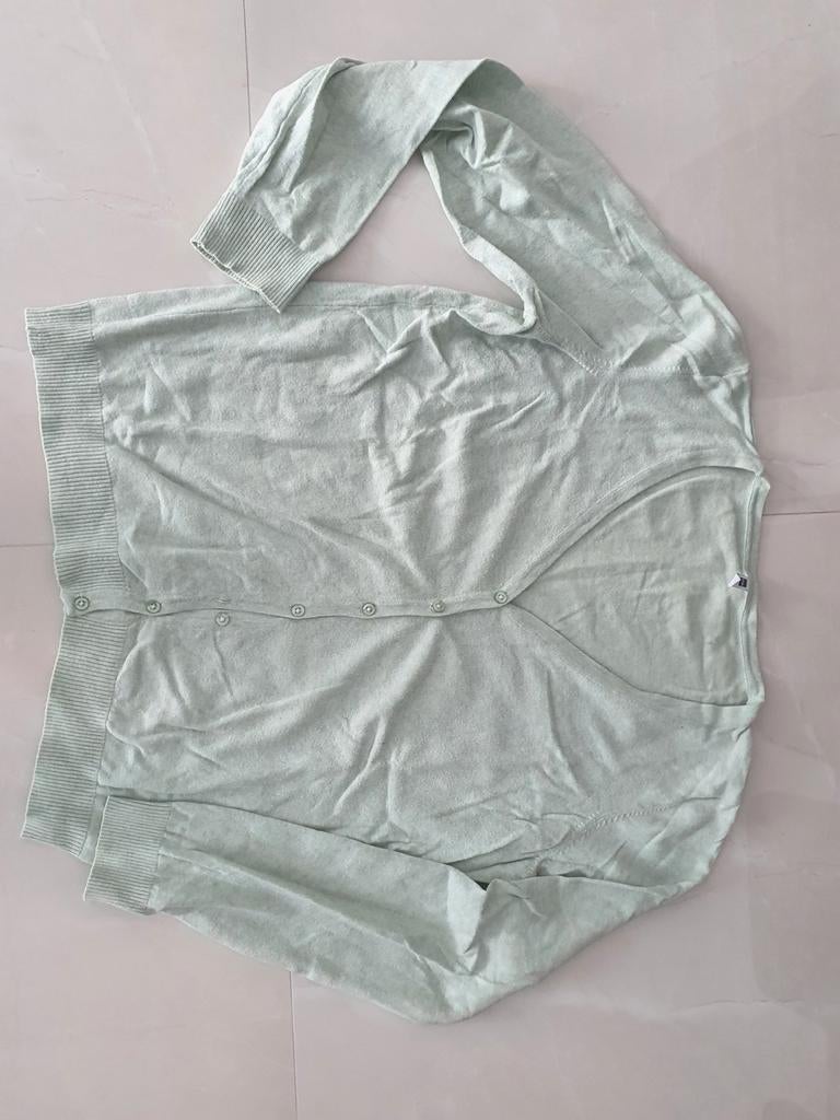 Lichtgroen vest Hema XL, Maat 46/48 (XL) of groter, Ophalen of Verzenden, Zo goed als nieuw, Hema