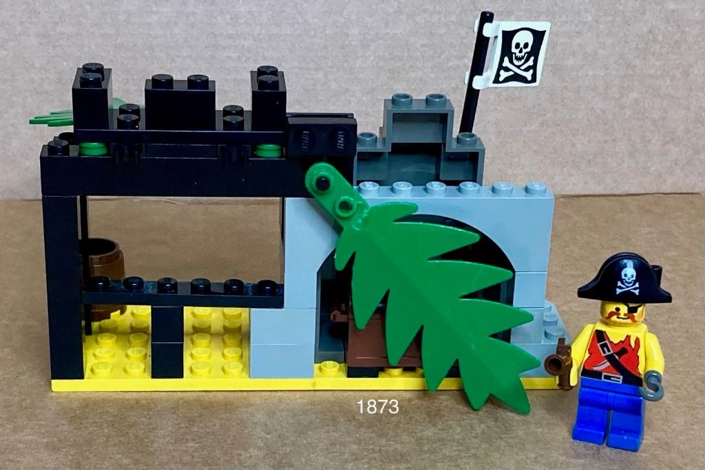 LEGO 1873 Pirate Treasure, Kinderen en Baby's, Speelgoed | Duplo en Lego, Ophalen of Verzenden, Zo goed als nieuw, Lego