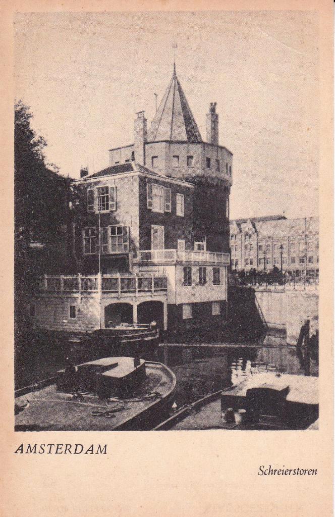 07791 Amsterdam - Schreierstoren, Verzamelen, Ansichtkaarten | Nederland, Ongelopen, Noord-Holland, 1920 tot 1940, Verzenden