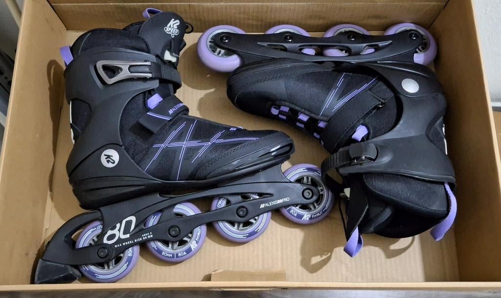 K2 Dames Skeelers maat 40, Ophalen, K2, Zo goed als nieuw, Inline skates 4 wielen