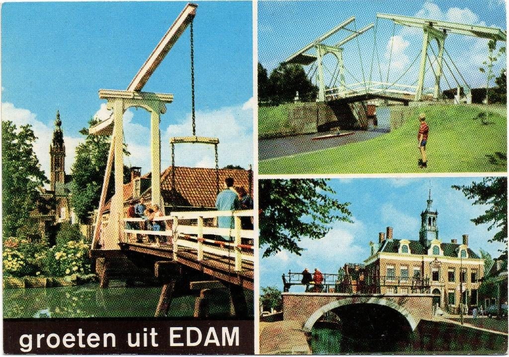 Edam  Groeten uit, Ophalen of Verzenden, Ongelopen, Noord-Holland