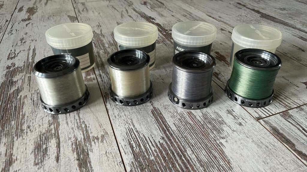 Fox 12000 spoelen, Ophalen, Gebruikt, Overige typen