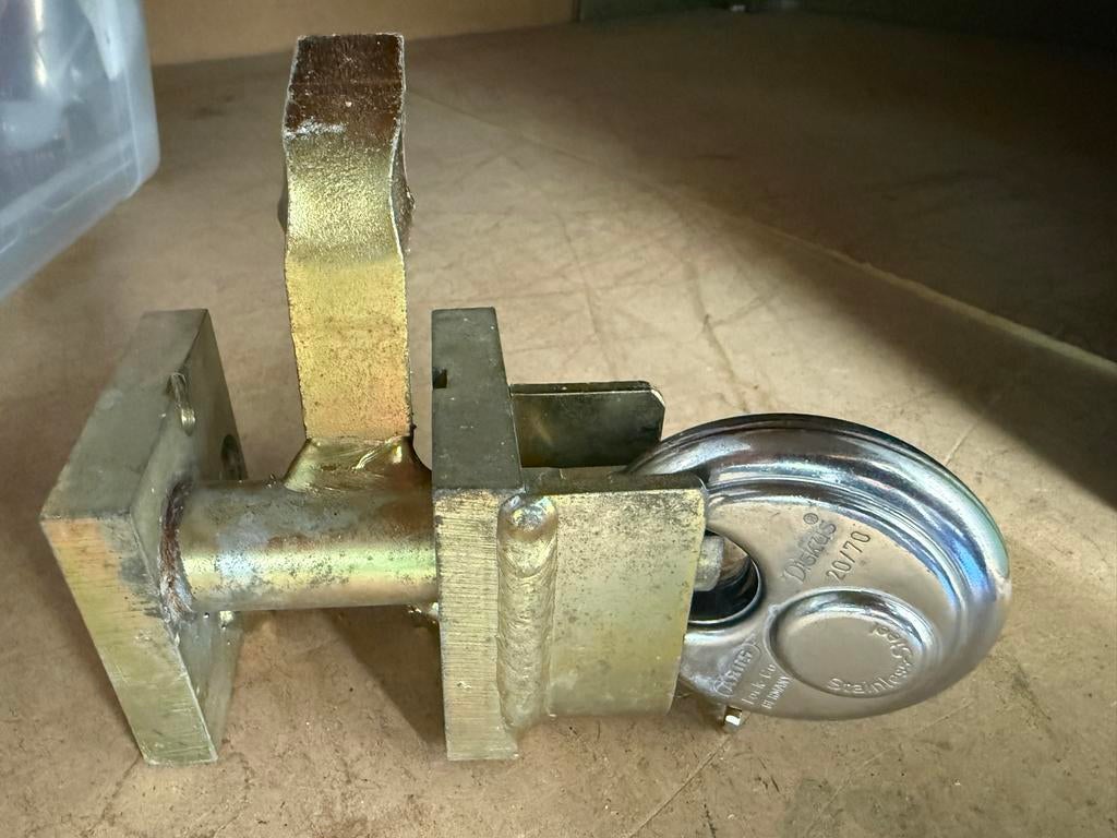Mewaho T252 disselslot voor caravan of aanhanger, Verzenden, Gebruikt